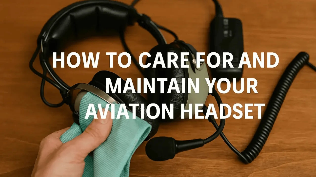 How to Care for and Maintain Your Aviation Headset