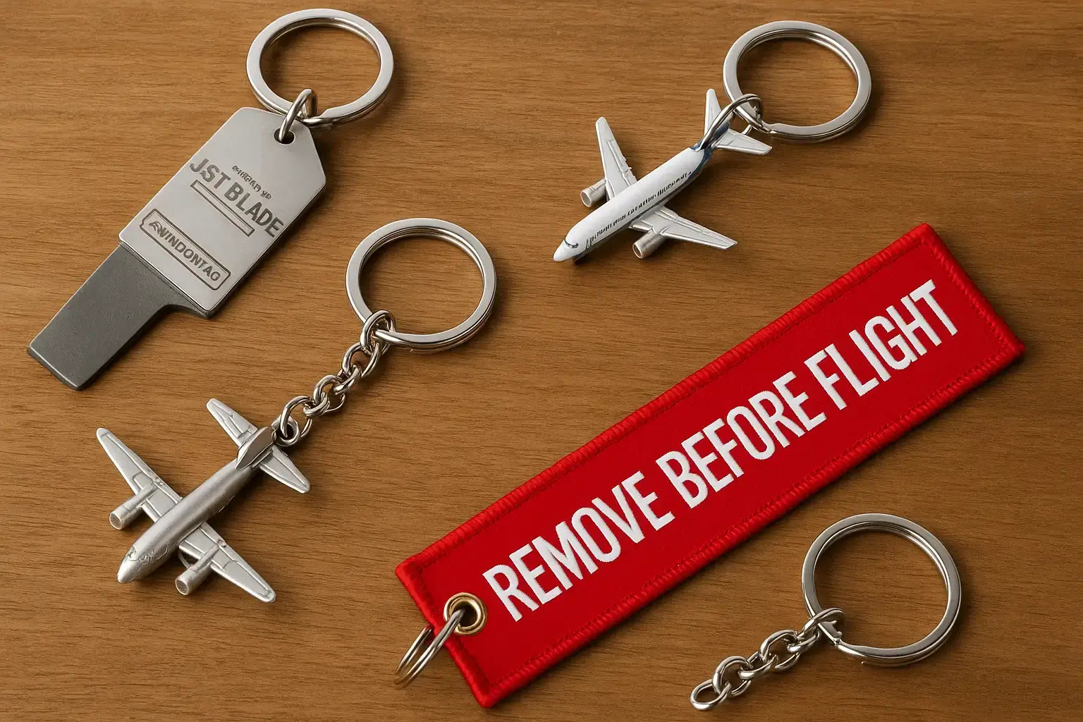 Novelty Aviation Keyrings