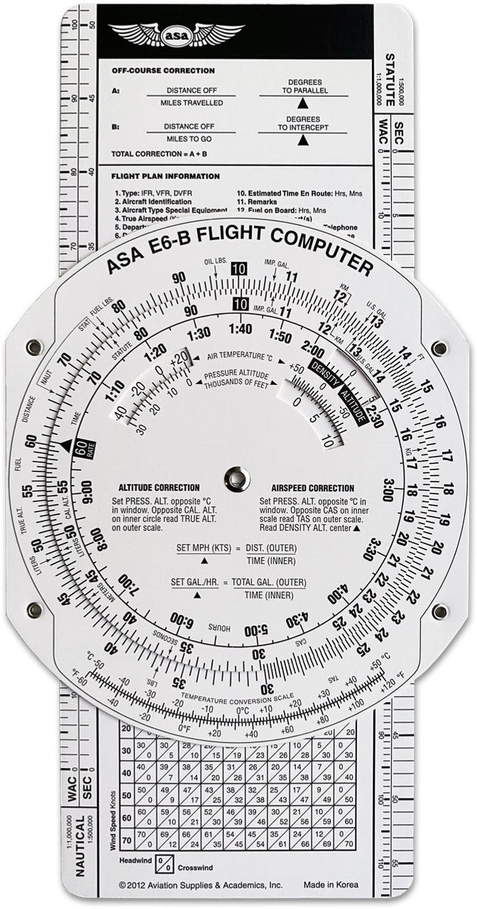 ASA E6-B Flight Computer