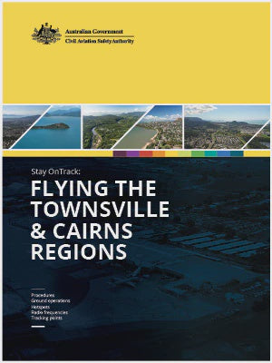 CASA On Track guide cover for flying in Townsville and Cairns regions