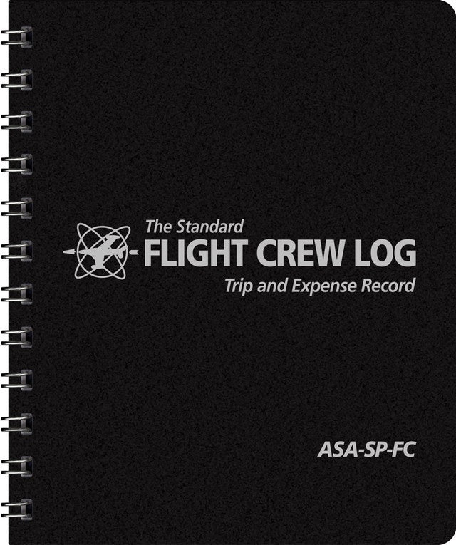 ASA Flight Crew Pocket Log Book