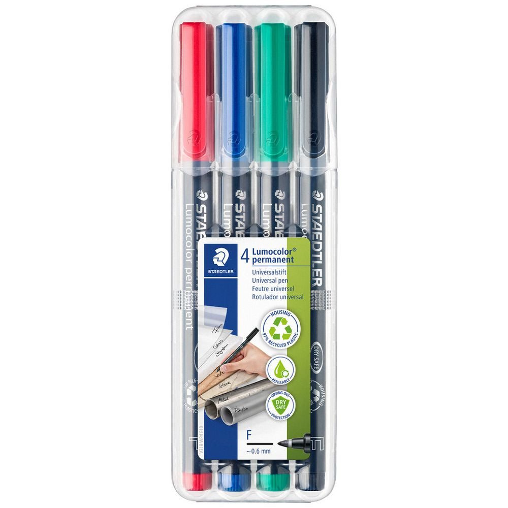 Staedtler 318 Lumocolor Permanent 0.6mm fine pen