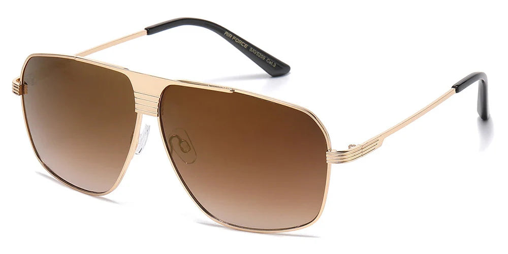 SkyLine Men's Non-Polarized Aviator Sunglasses