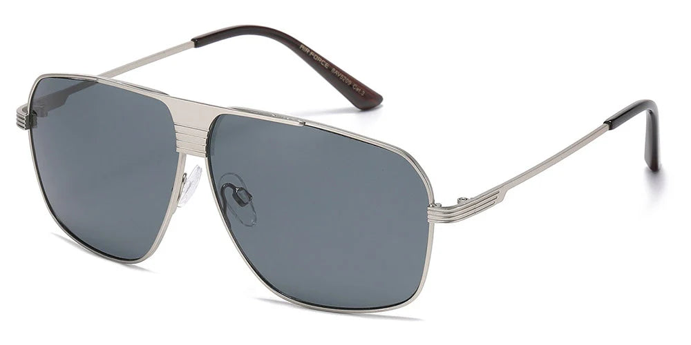 SkyLine Men's Non-Polarized Aviator Sunglasses