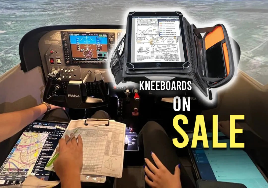 Pilot kneeboards for iPad on sale in Australia.