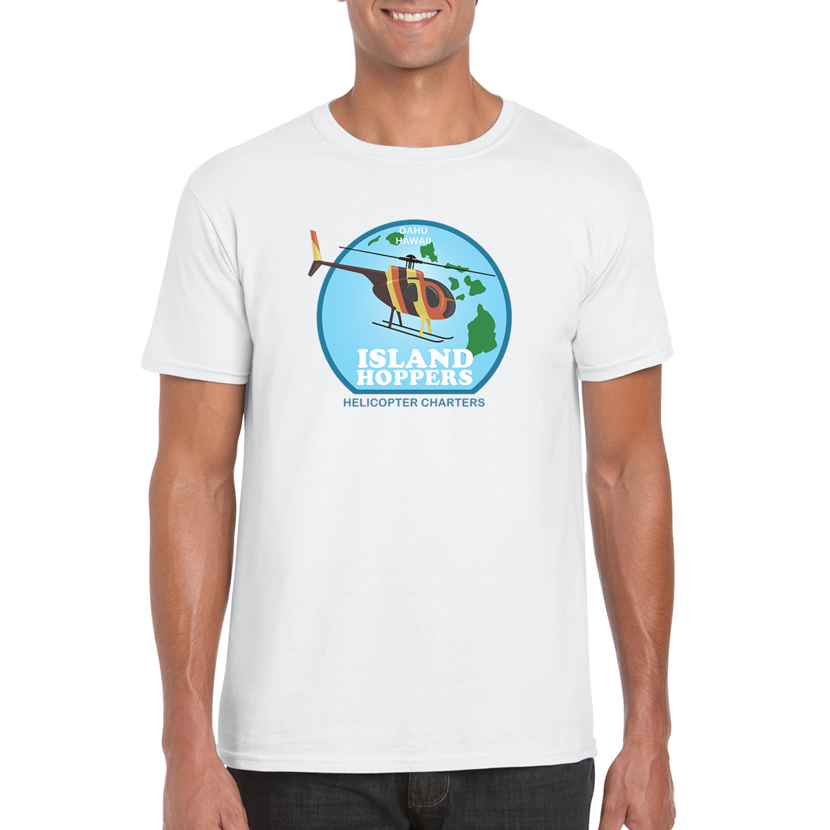 ISLAND HOPPERS HELICOPTER CHARTER T-Shirt