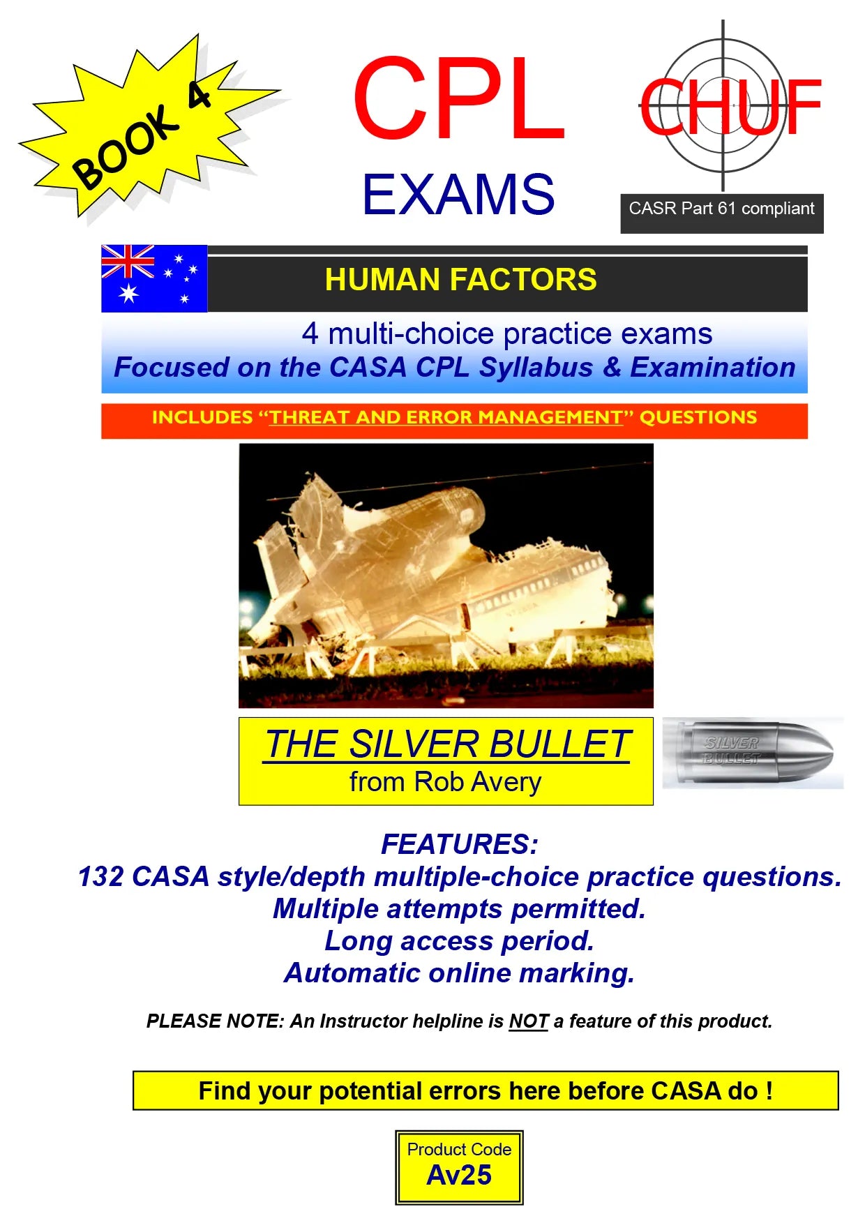 4 CPL Human Factors Practice Exams - Rob Avery
