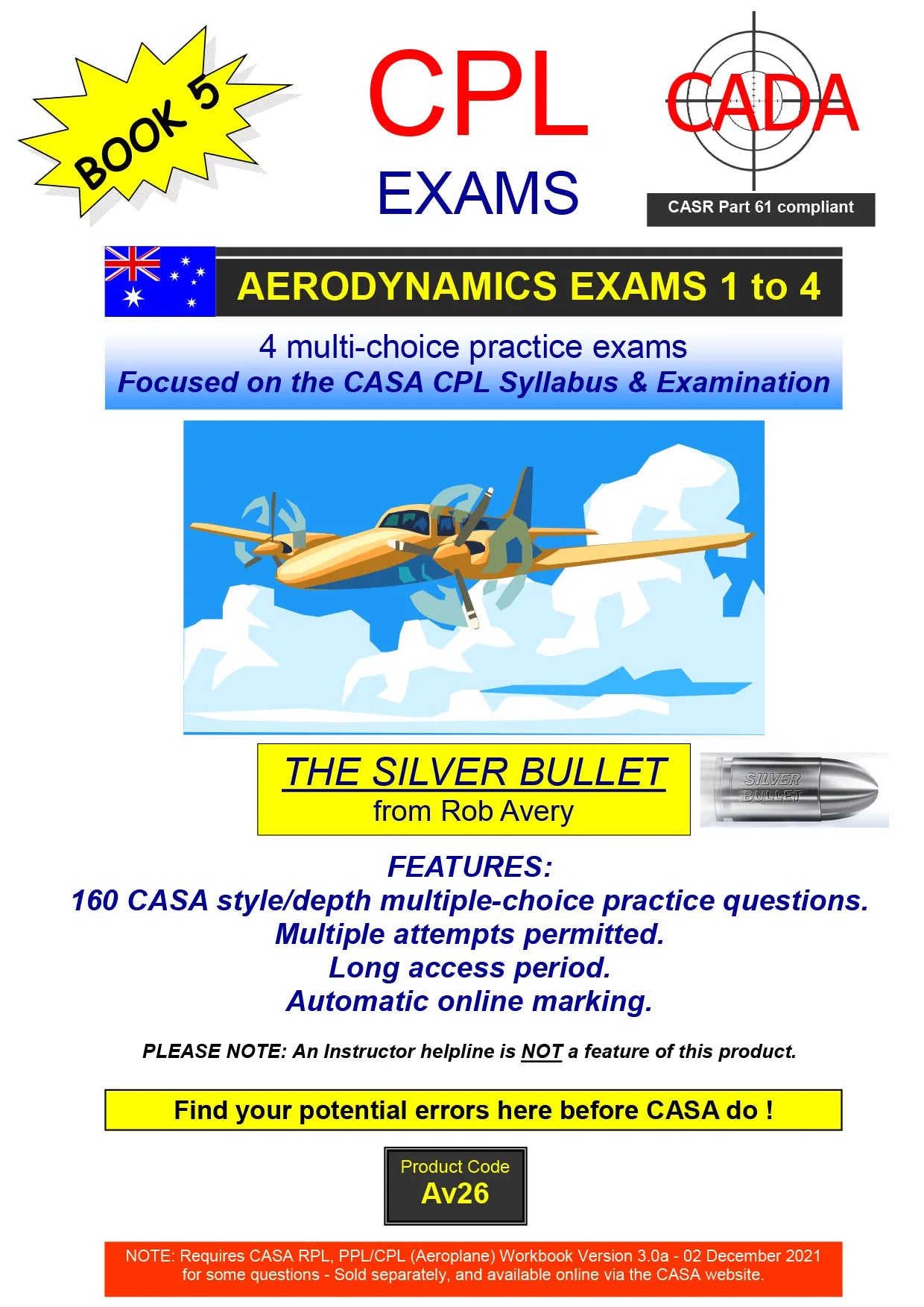 4 CPL Aerodynamics Practice Exams 1-4