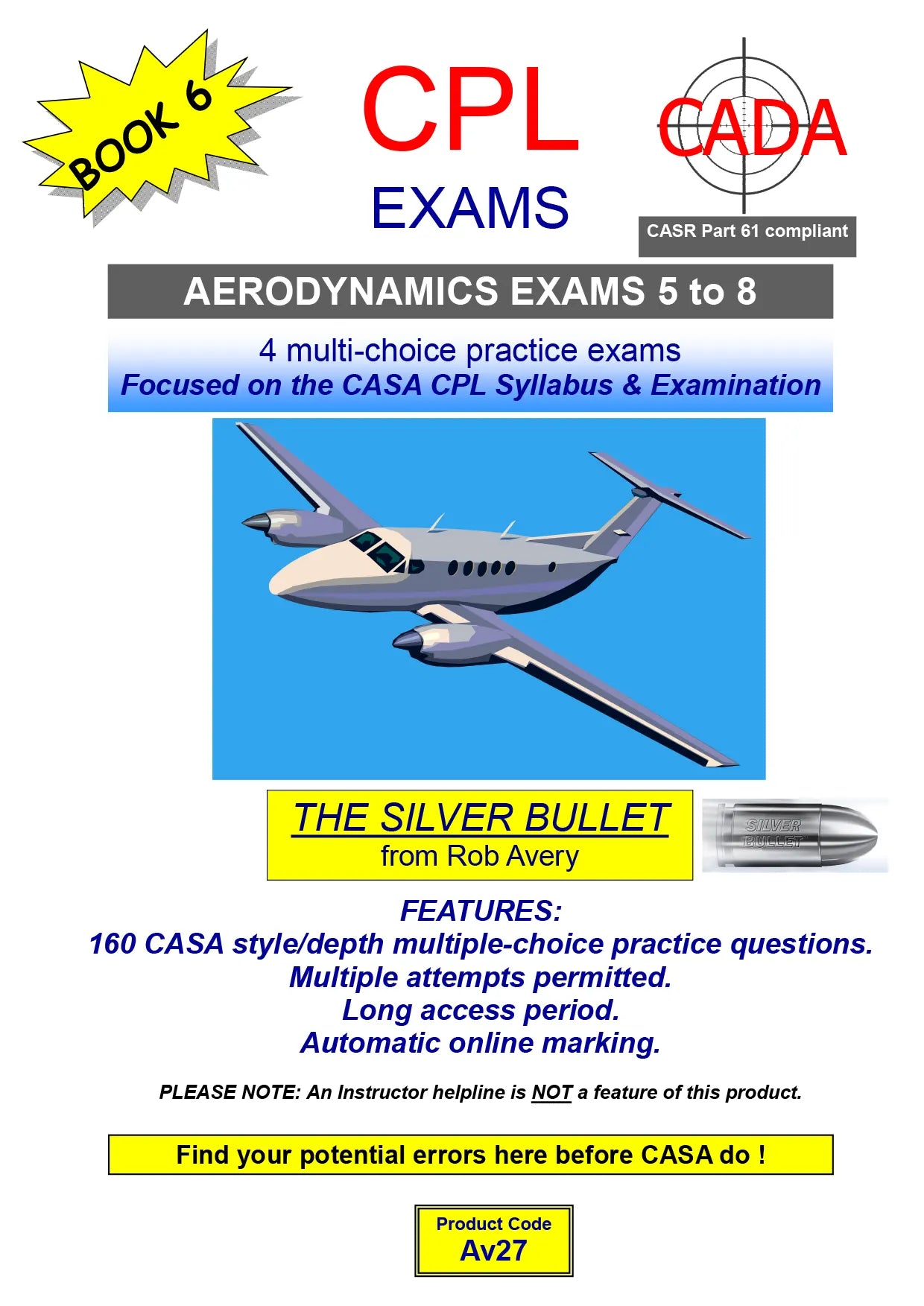 CADA Aerodynamics Exams