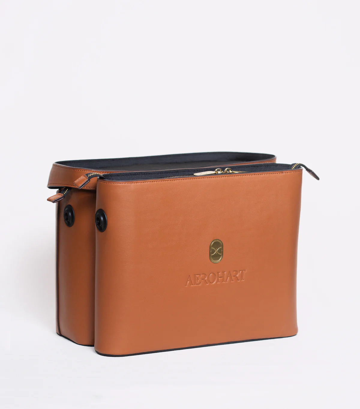 Aerohart Flight Bag light Brown Satchel