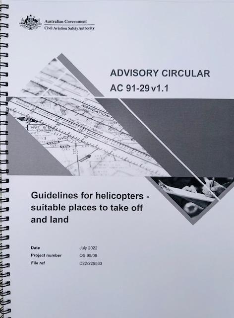 CASA Advisory Circular 91-29 - Guidelines for Helicopters