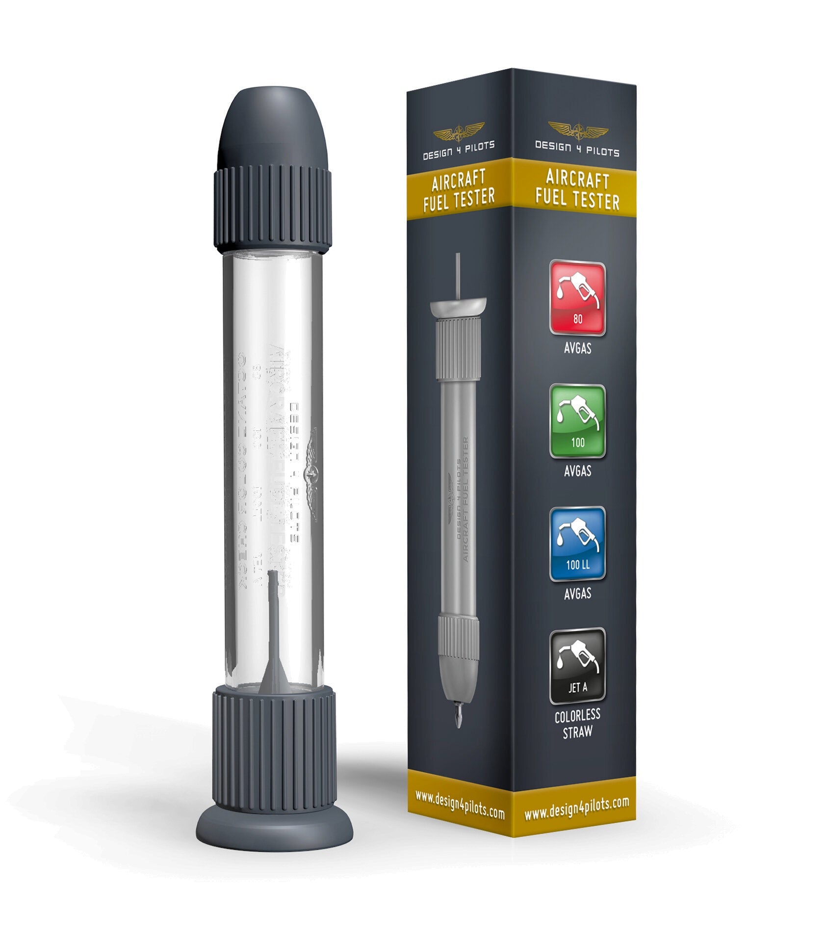 Fuel tester Ansicht mit Verpackung