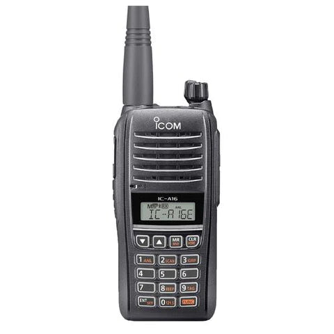 Icom IC-A16E NBT Airband VHF Handheld Transceiver