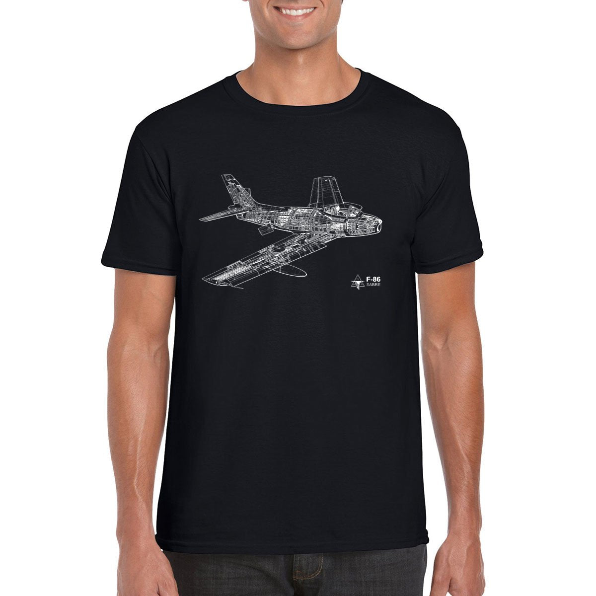 F-86 SABRE CUTAWAY T-Shirt
