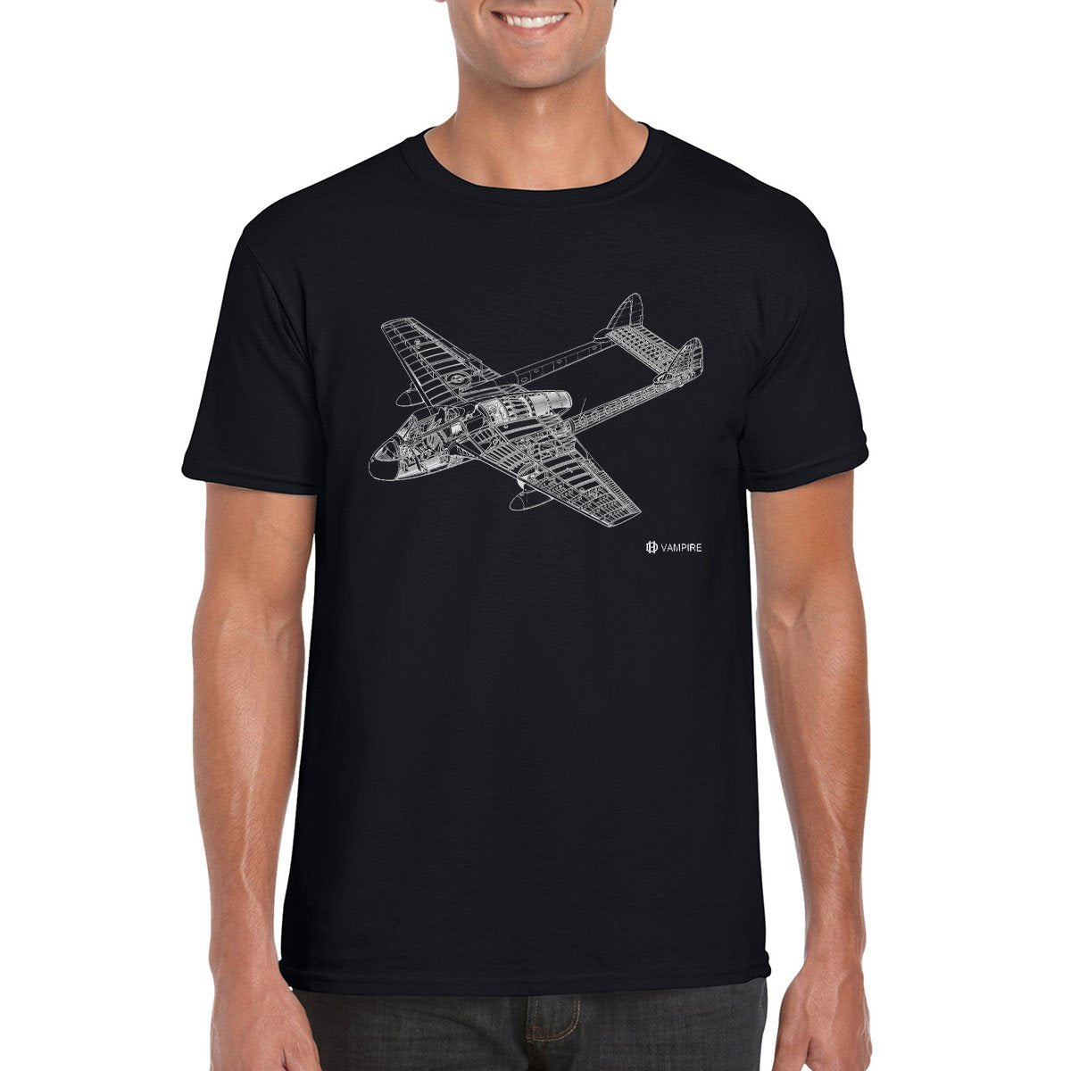 De Havilland Vampire Cutaway T-Shirt