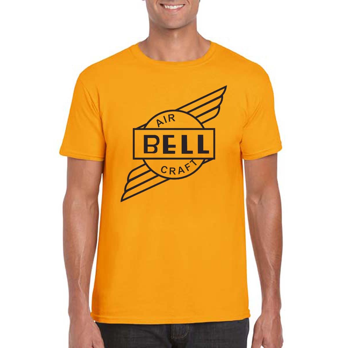 BELL AIRCRAFT Vintage Logo Design on Unisex T-Shirt