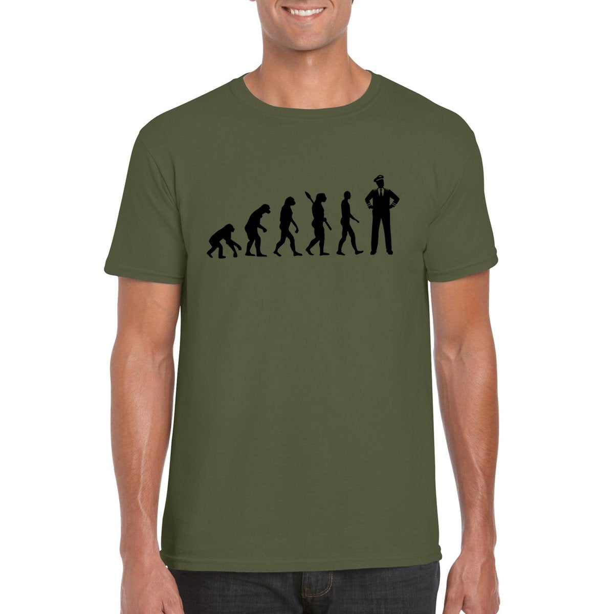 EVOLUTION Unisex Semi-Fitted T-Shirt