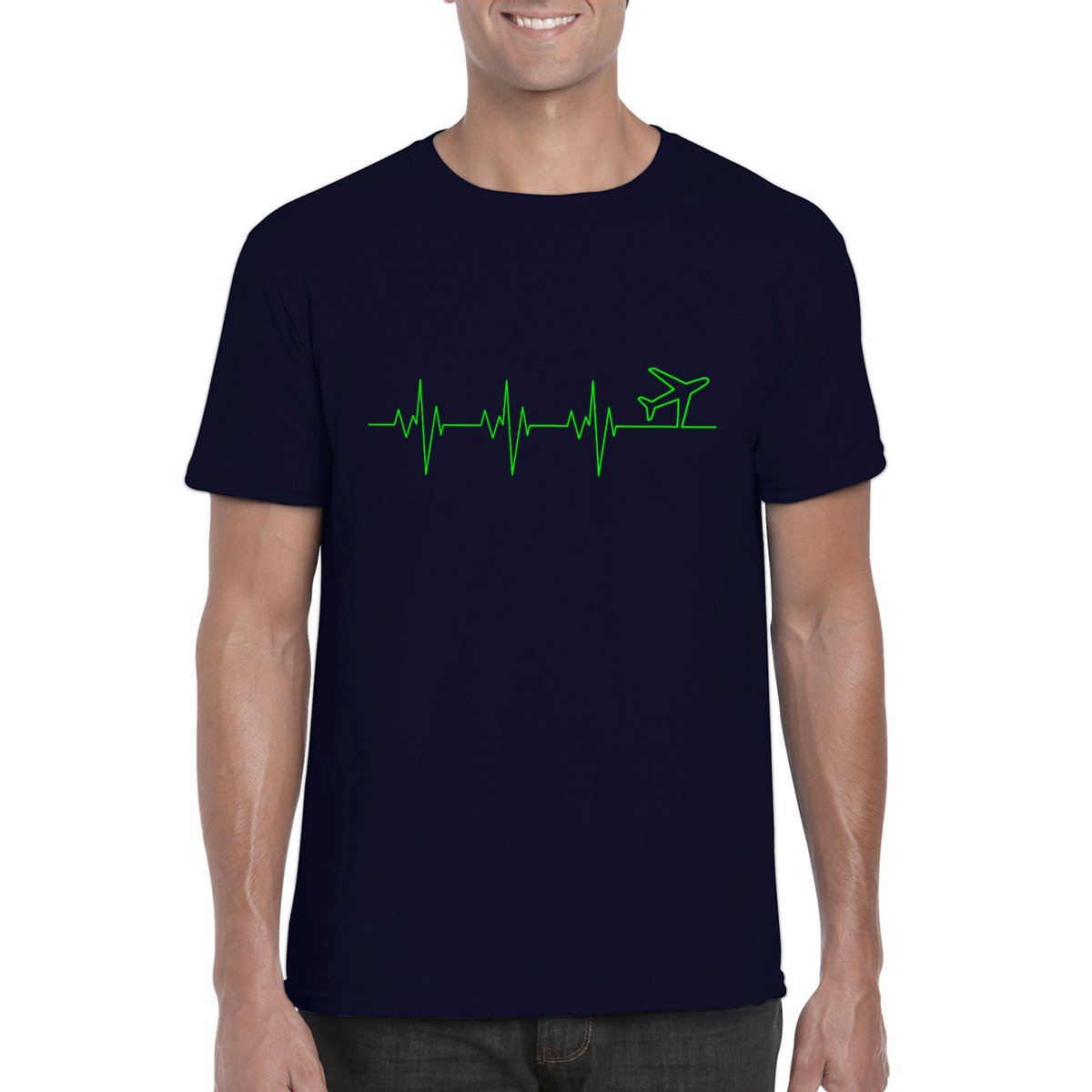 HEARTBEAT Unisex Semi-Fitted T-Shirt