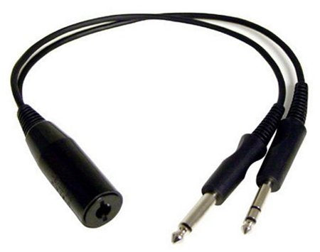 PA75 twin plug cable