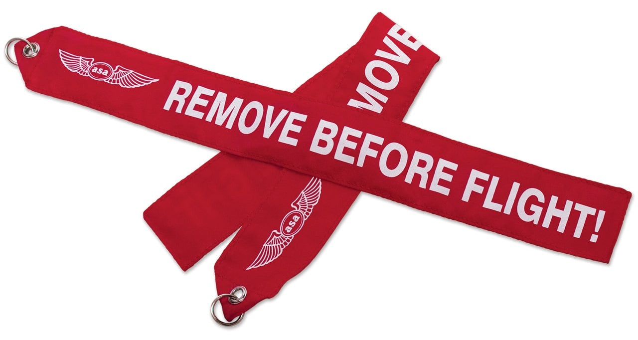 Remove Before Flight Banner