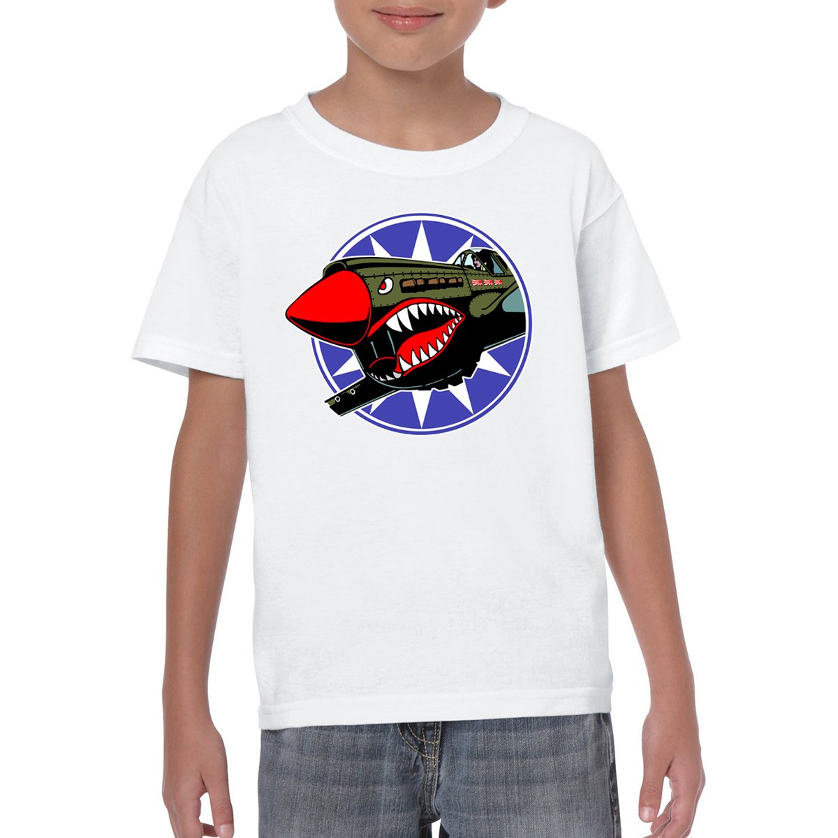 FLYING TIGERS Youth Semi-Fitted T-Shirt