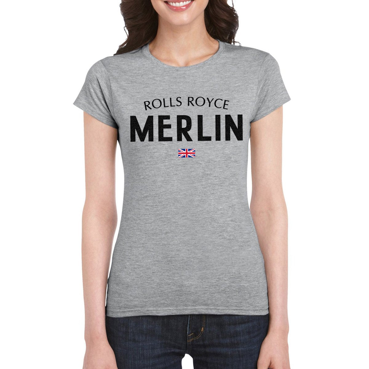 Women's MERLIN Semi-Fitted  T-Shirt