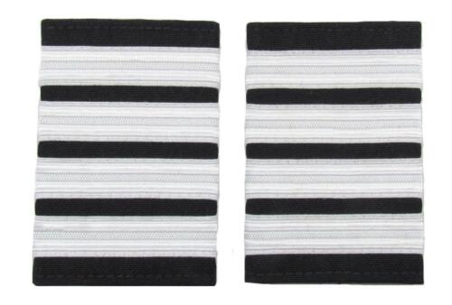 Silver Bar on Navy Epaulettes (1-4 Bars) - Made in Australia