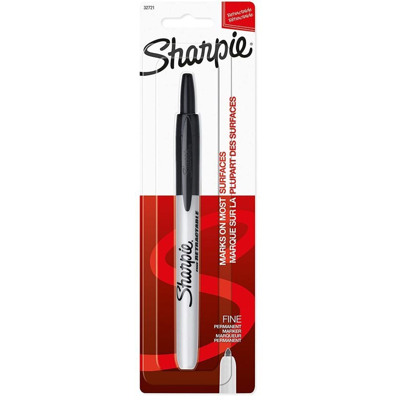 Sharpie Marker with Pocket Clip