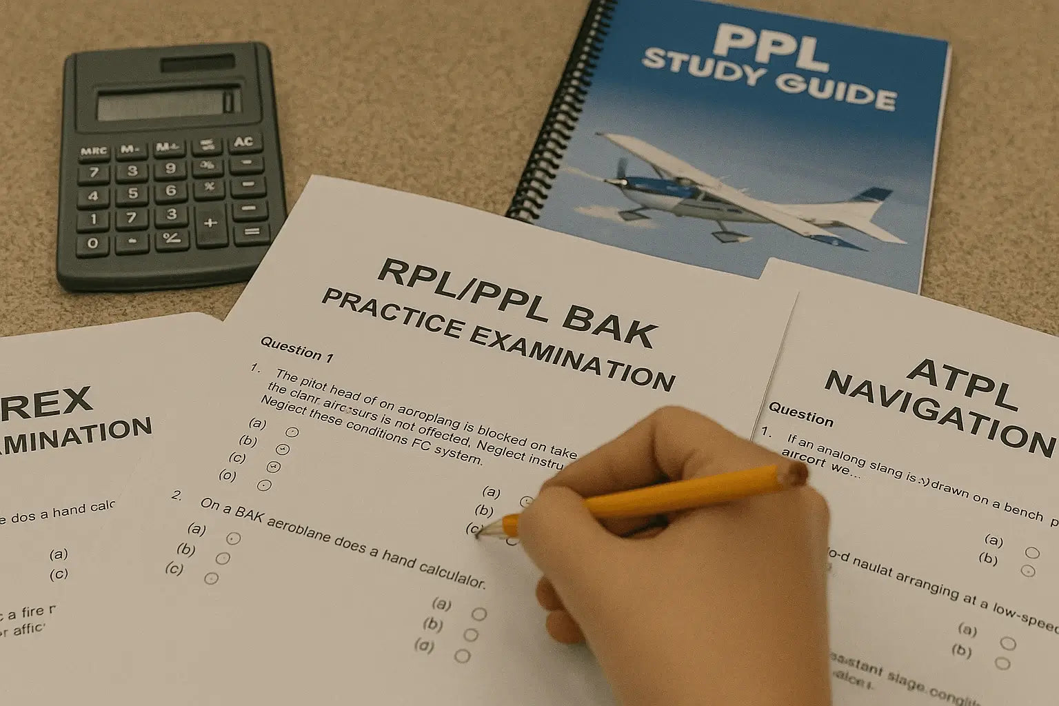 Practice Exams RPL | PPL | CPL | ATPL | IREX