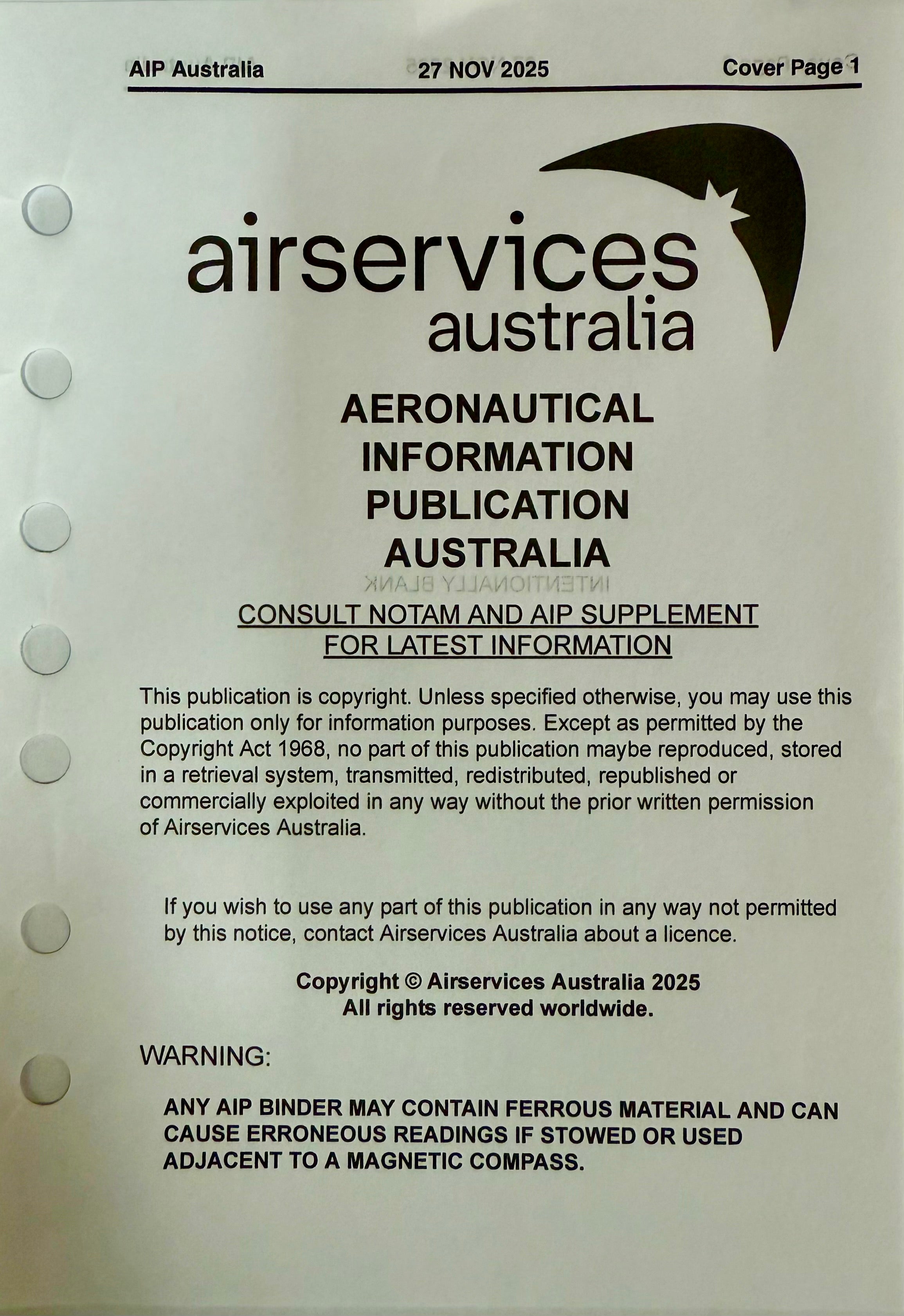 Aeronautical Information Publication (AIP)