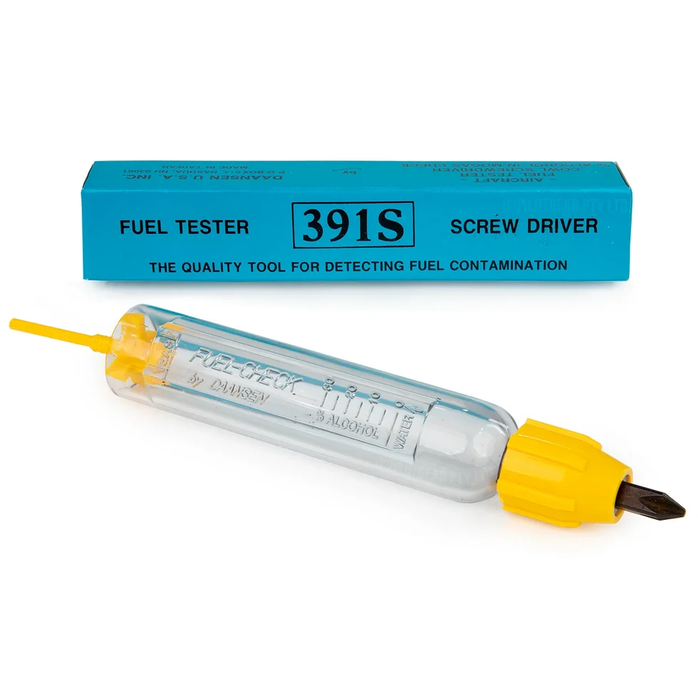 Daansen Aircraft Fuel Tester with Screwdriver