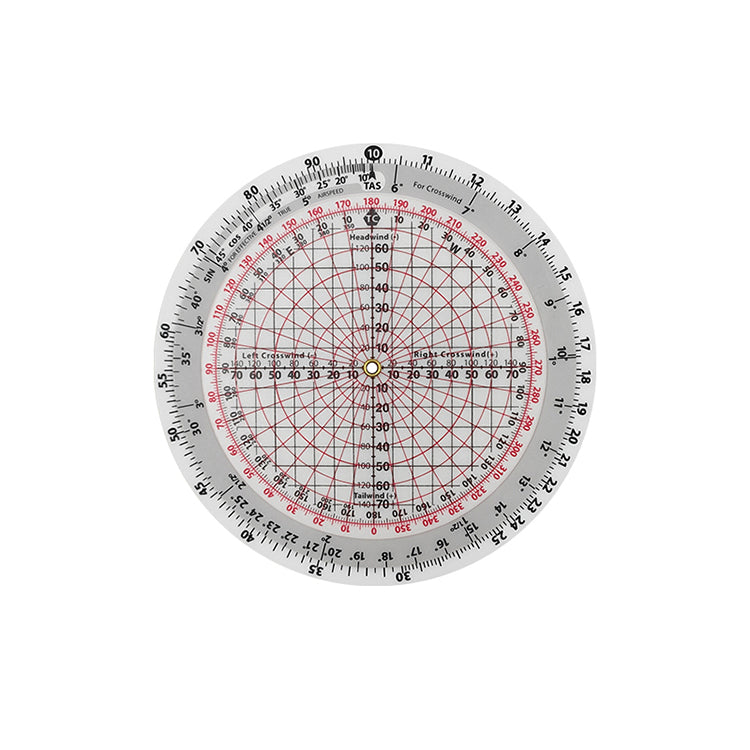 E6b Ruler E6B-R2 Small Flight Computer