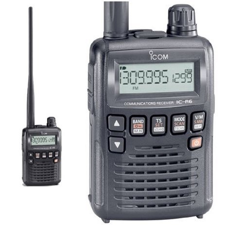 Icom IC-R6 HF/VHF/UHF Handheld Receiver Only