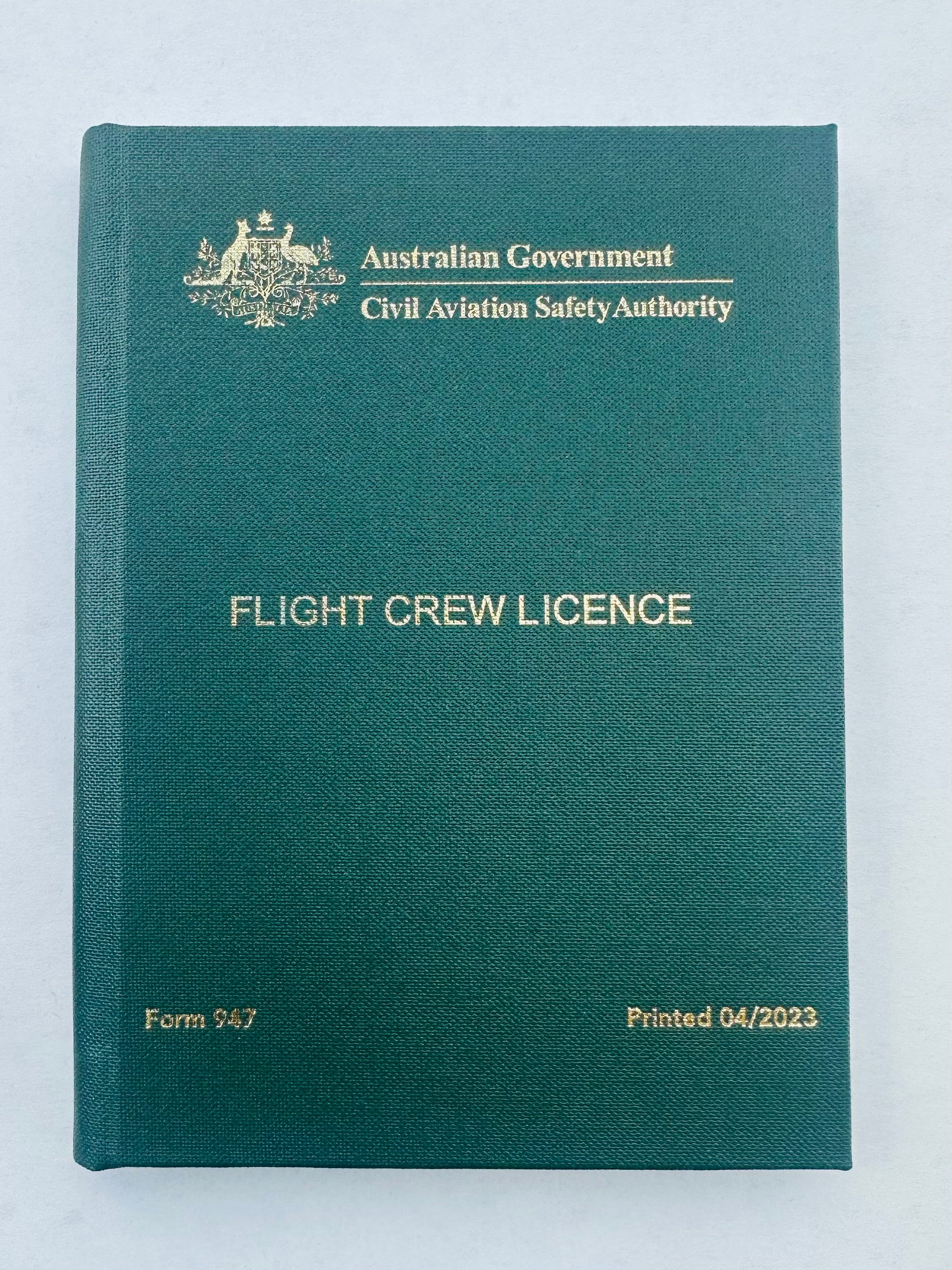 CASA Flight Crew Licence