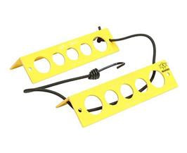 Travel Chocks - Small Travel Chocks 6in, Yellow, Wheel 5.500 or Smaller