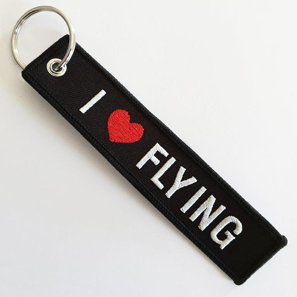 Keyring I LOVE FLYING