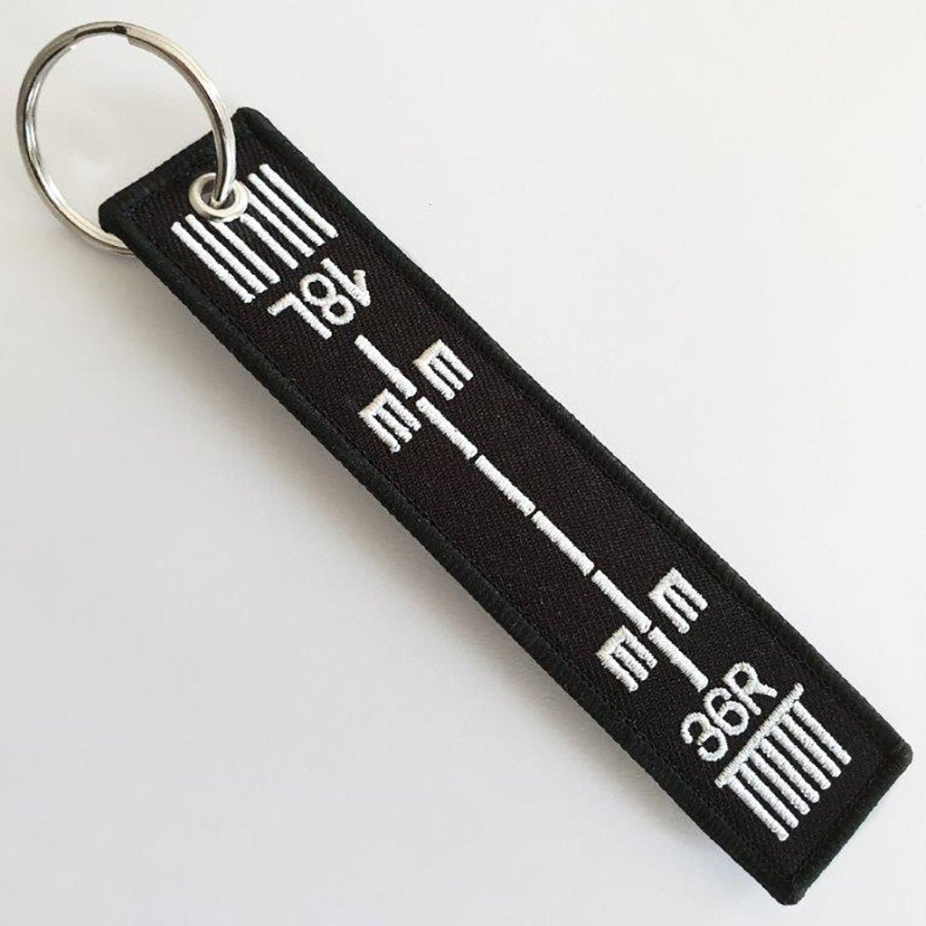 Runway Key Chain Keyring RUNWAY