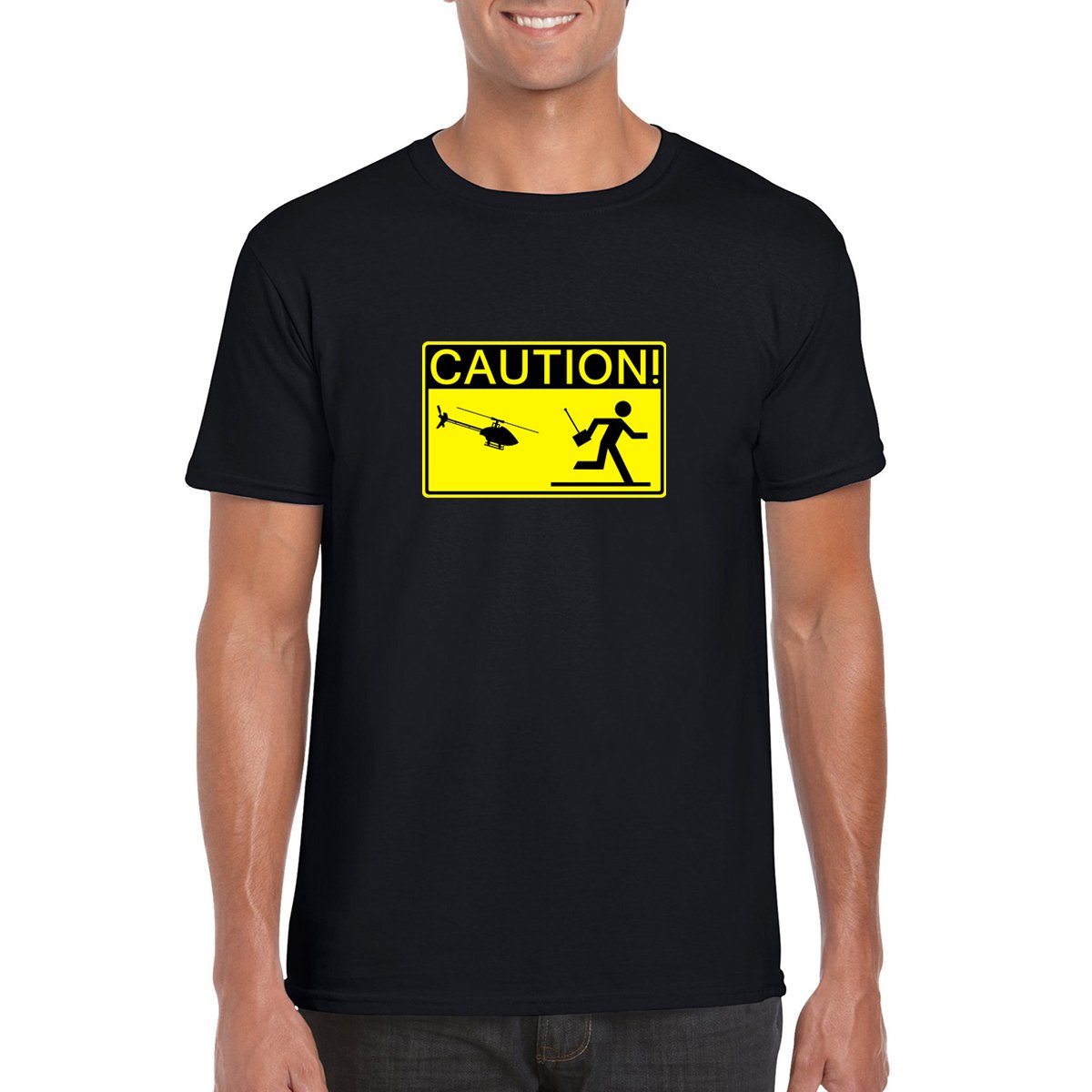 CAUTION! HELICOPTER PILOT T-Shirt