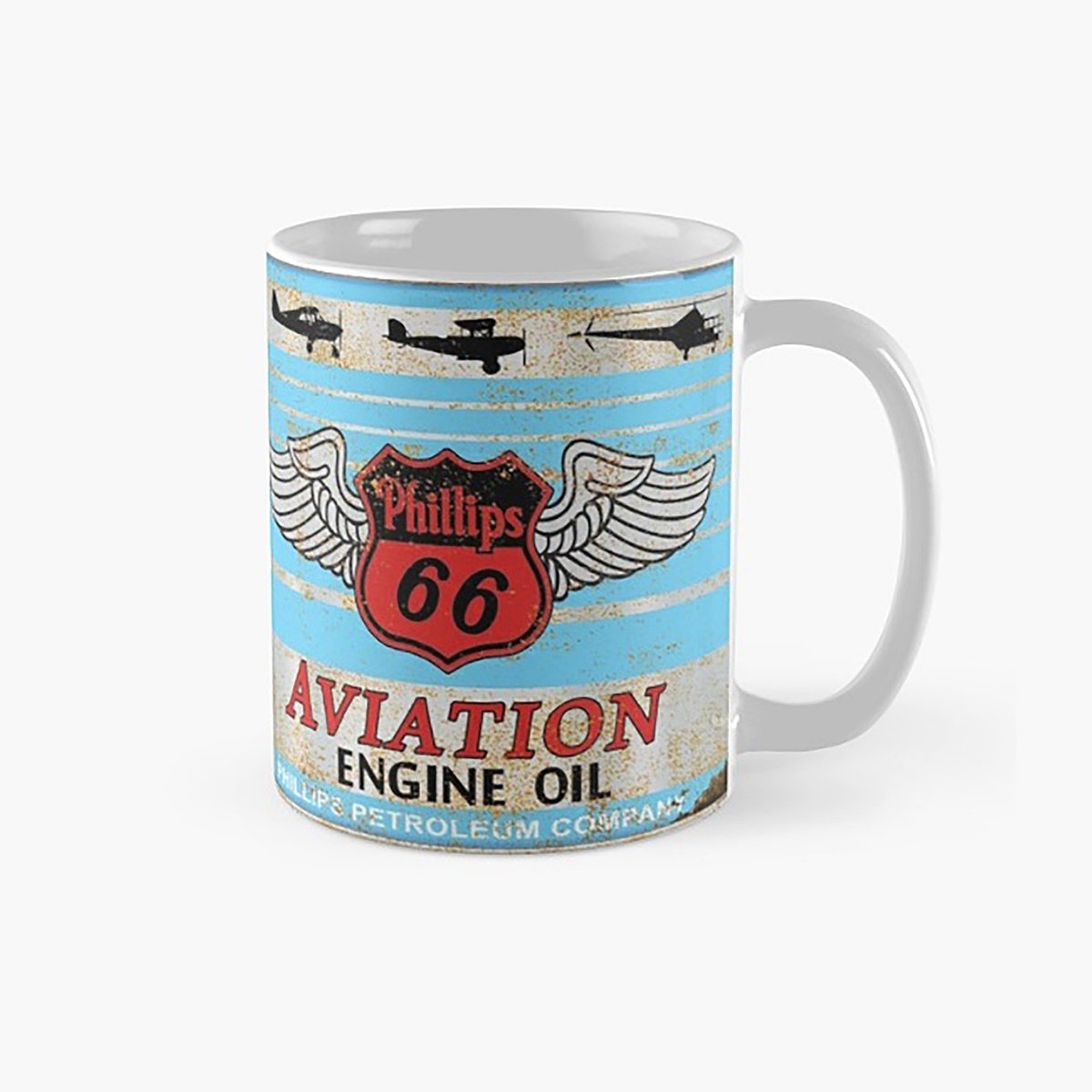 Aviation Engine Oil Mug