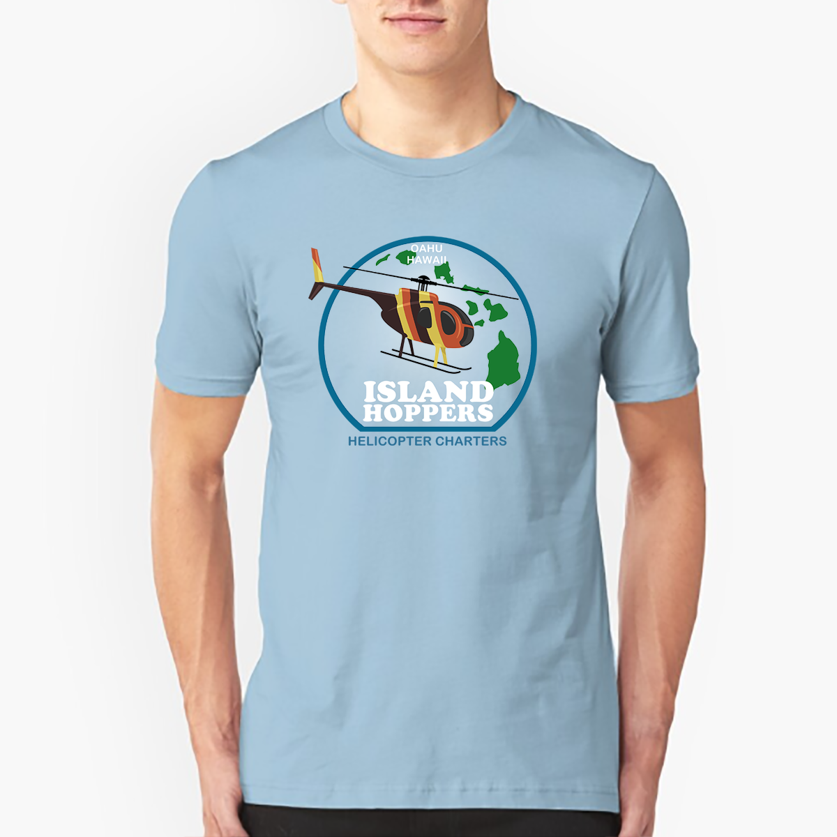 ISLAND HOPPERS HELICOPTER CHARTER T-Shirt