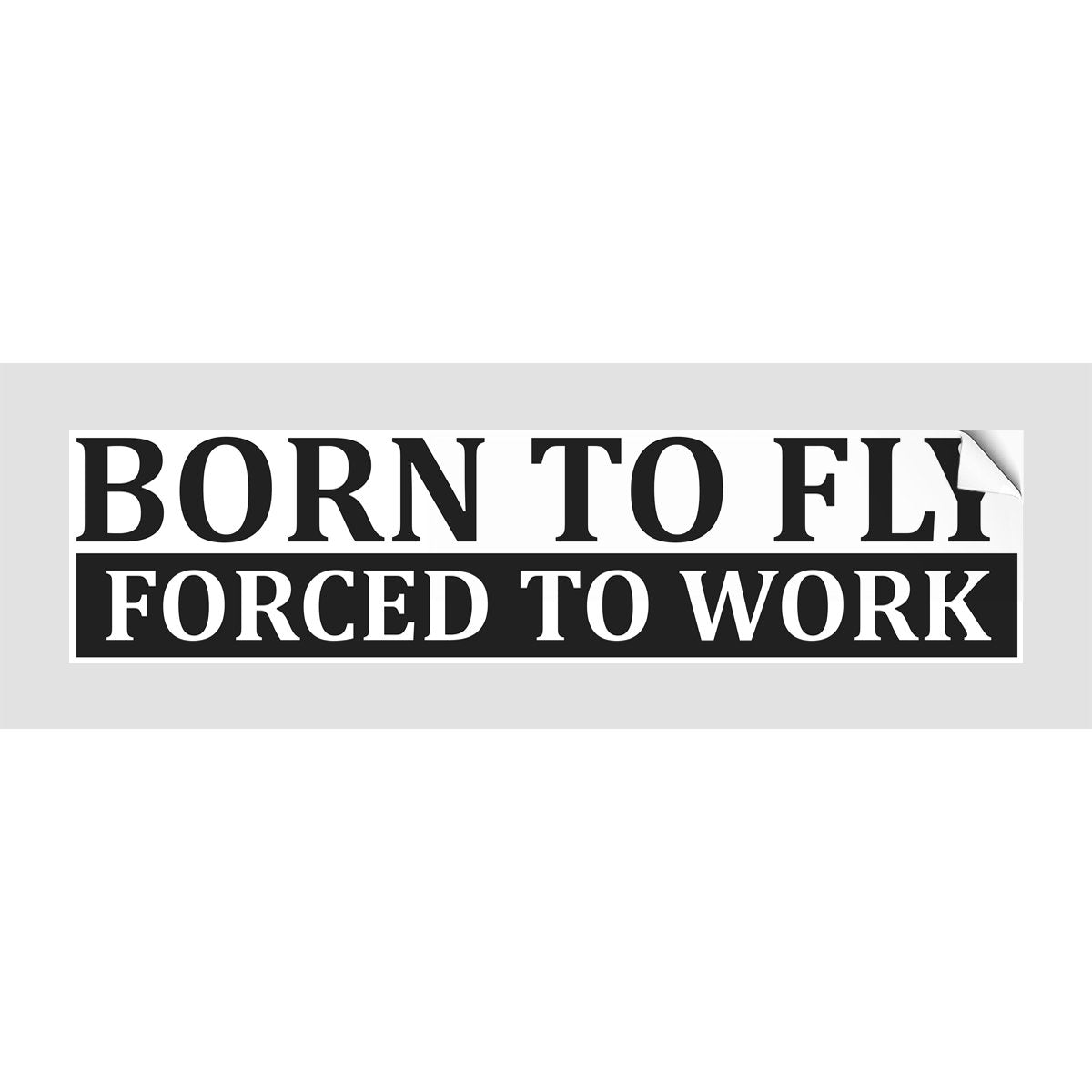Born To Fly  Sticker