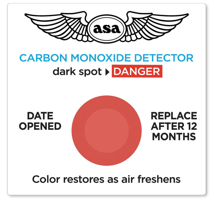 ASA Carbon Monoxide Detector (12 Months Life)