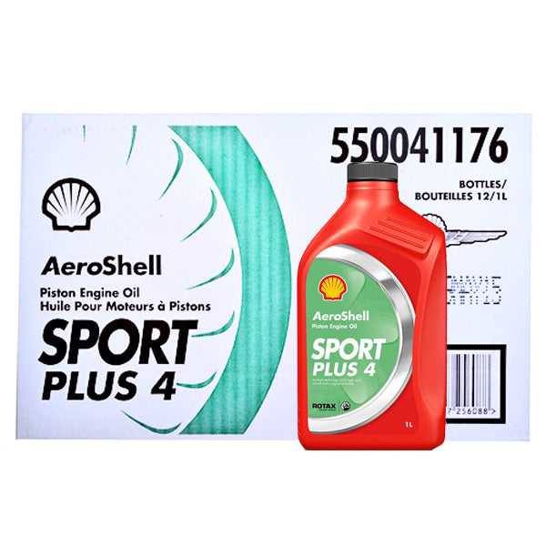 Aeroshell Oil Sport Plus 4 - Carton 12( Instore Only Does Not Ship)