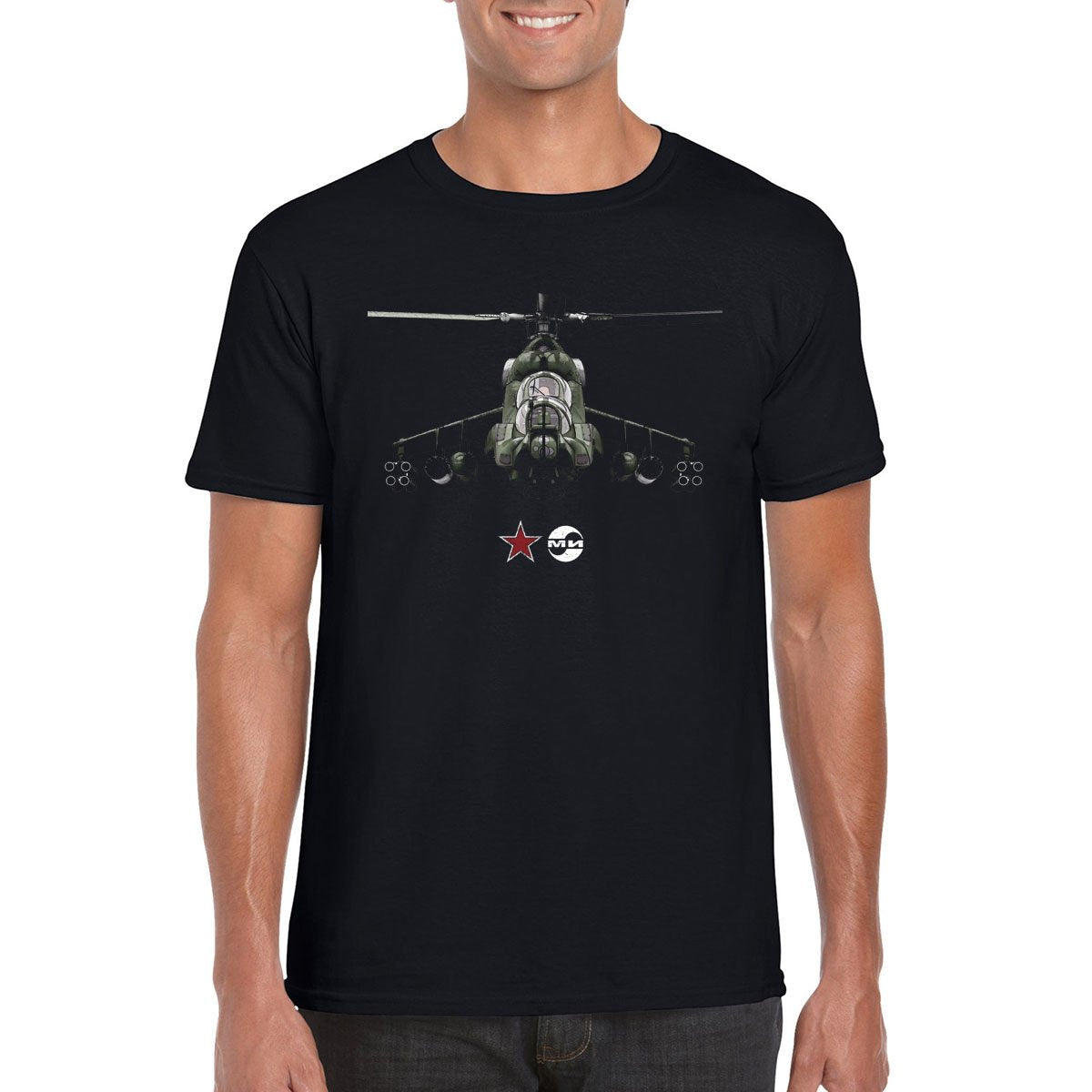 HIND Helicopter T-Shirt