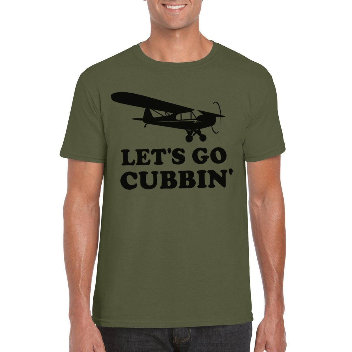 LET'S GO CUBBIN' Unisex Semi-Fitted T-Shirt