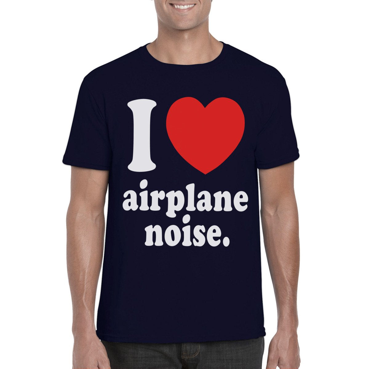I LOVE Aeroplane Noise Unisex T-Shirt