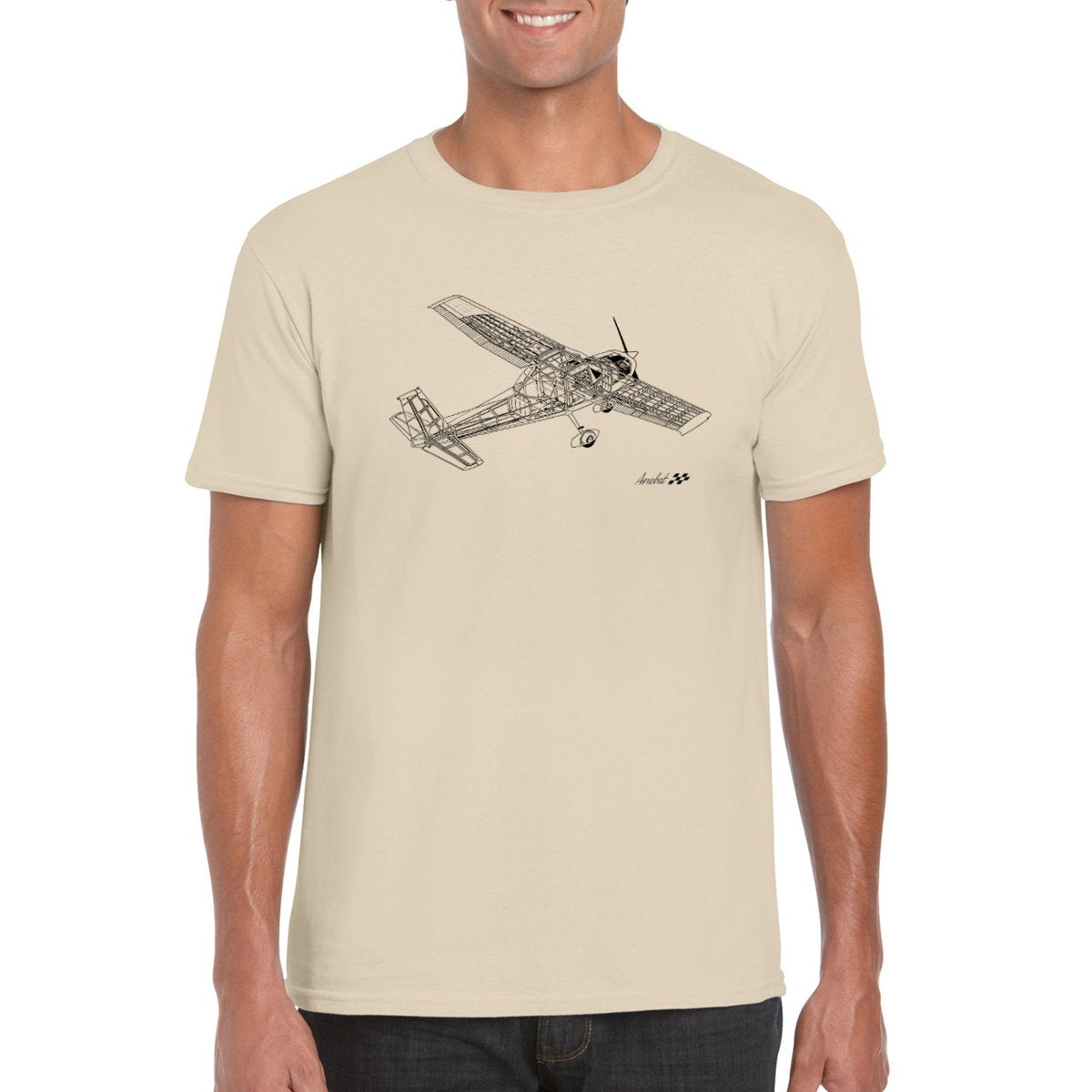 AEROBAT CUTAWAY Unisex Semi-Fitted T-Shirt