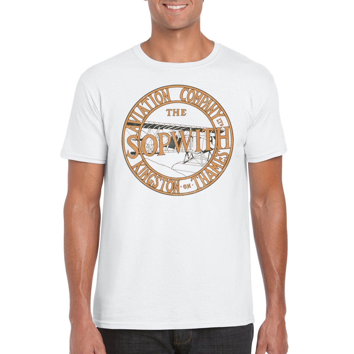 SOPWITH AVIATION COMPANY Semi-Fitted Unisex T-Shirt