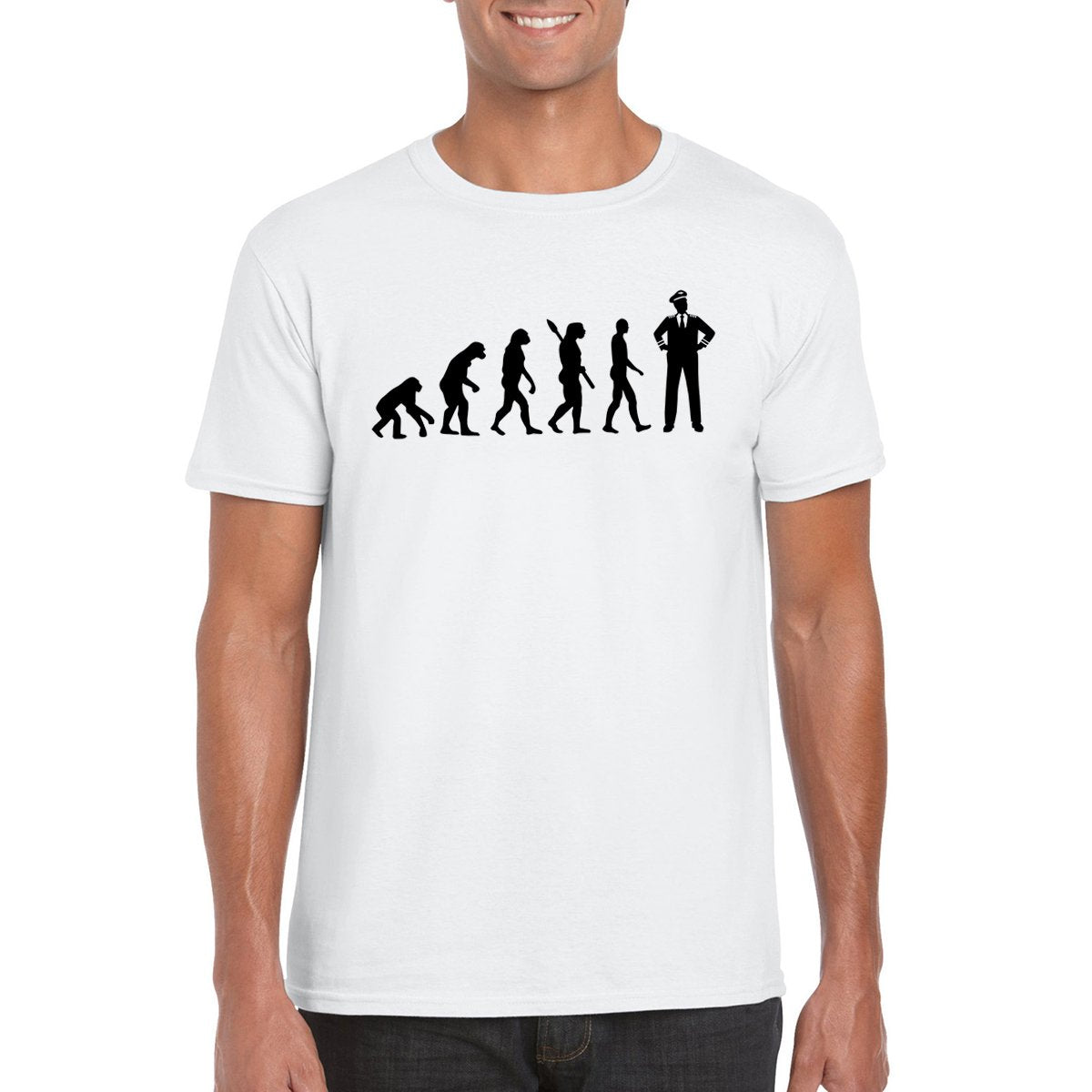 EVOLUTION Unisex Semi-Fitted T-Shirt
