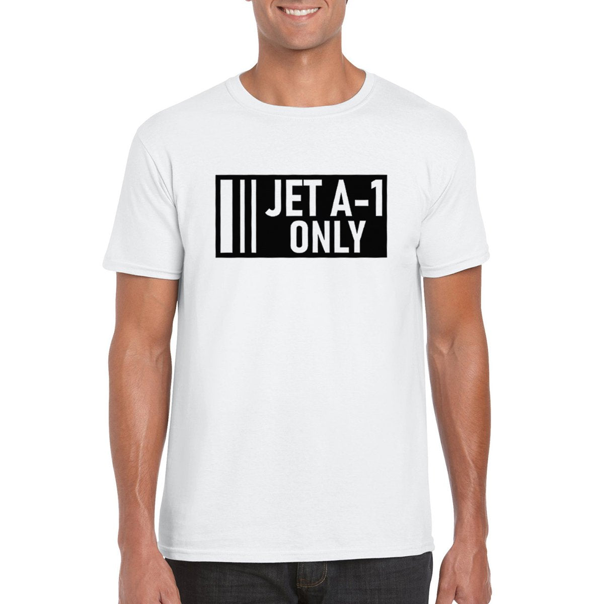 JET A-1 ONLY Unisex Semi-Fitted T-Shirt
